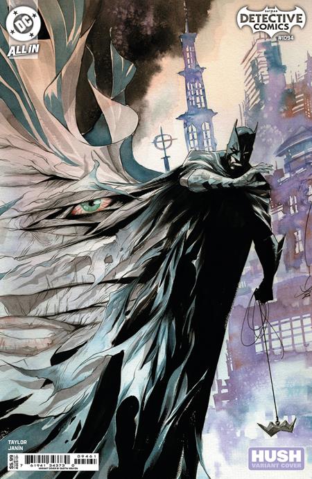 DETECTIVE COMICS #1094 CVR E DUSTIN NGUYEN HUSH CARD STOCK VAR