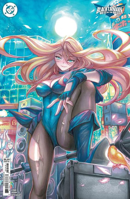 BLACK CANARY BEST OF THE BEST #4 (OF 6) CVR B RACHTA LIN CARD STOCK VAR