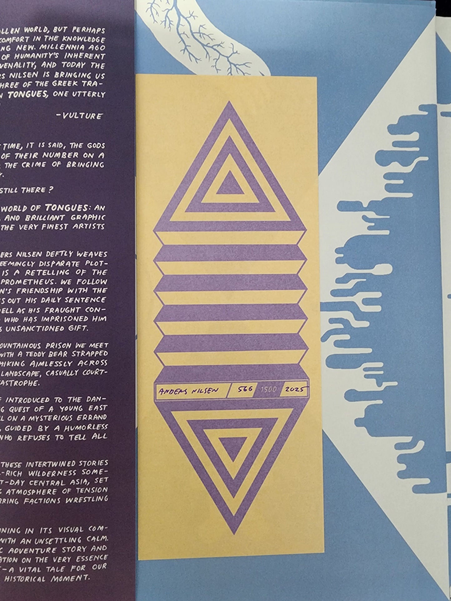 Tongues, Volume 1 with signed bookplate