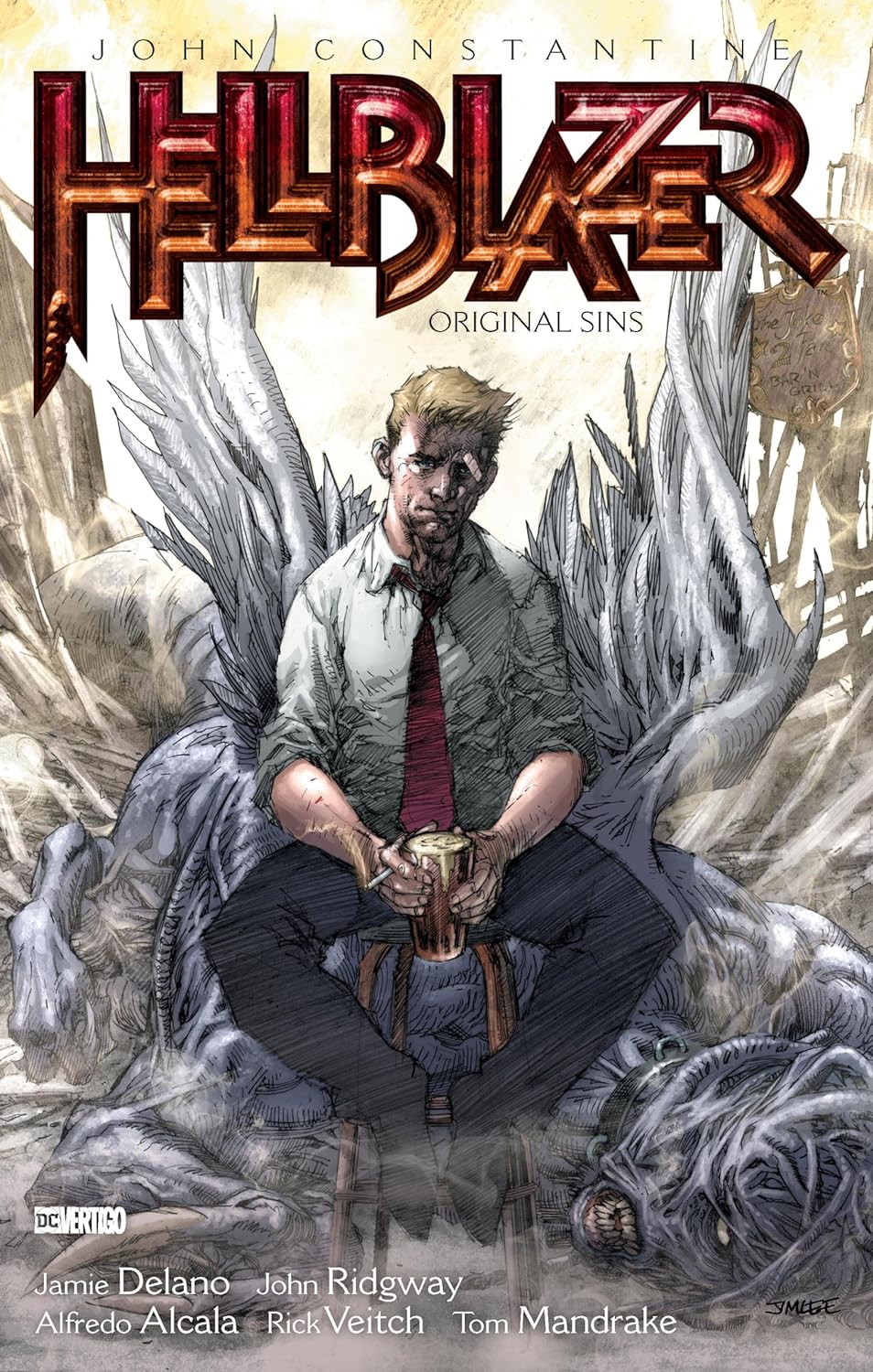 HELLBLAZER TRADE PAPERBACK VOL 01 ORIGINAL SINS NEW ED