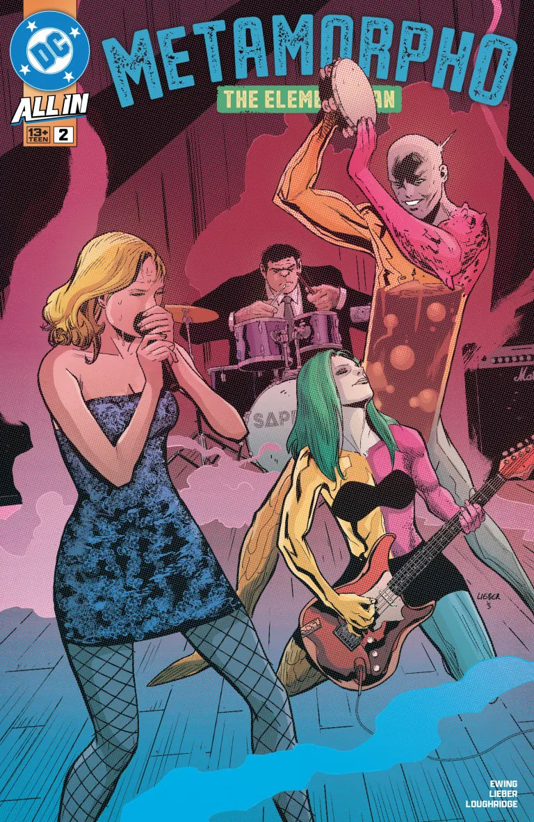 METAMORPHO THE ELEMENT MAN #2 CVR A STEVE LIEBER