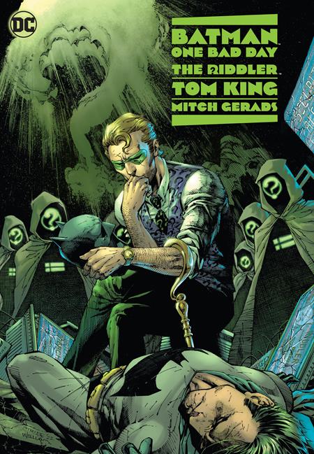 BATMAN DAY 2024 - BATMAN ONE BAD DAY THE RIDDLER HC VARIANT DUST JACKET (MR)