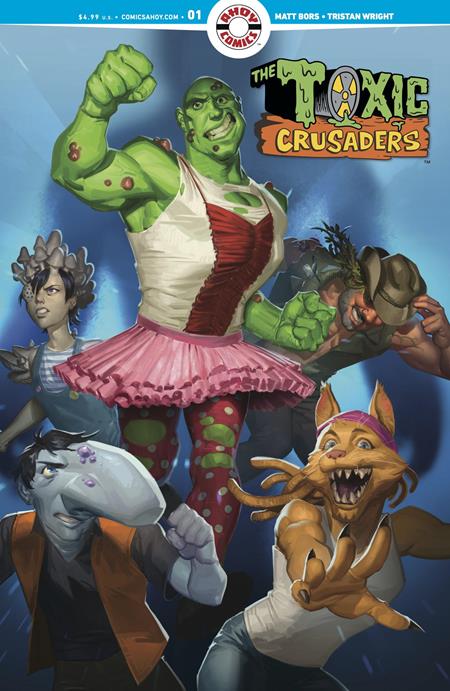 TOXIC CRUSADERS #1 (OF 5) CVR B 1:3 AR SULLIVAN UNLOCK VAR (MR)