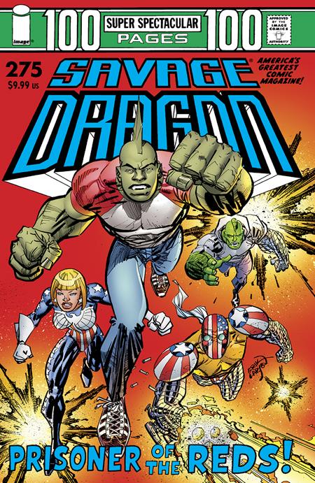 SAVAGE DRAGON #275 CVR A ERIK LARSEN. 100 SUPER SPECTACULAR! (MR)