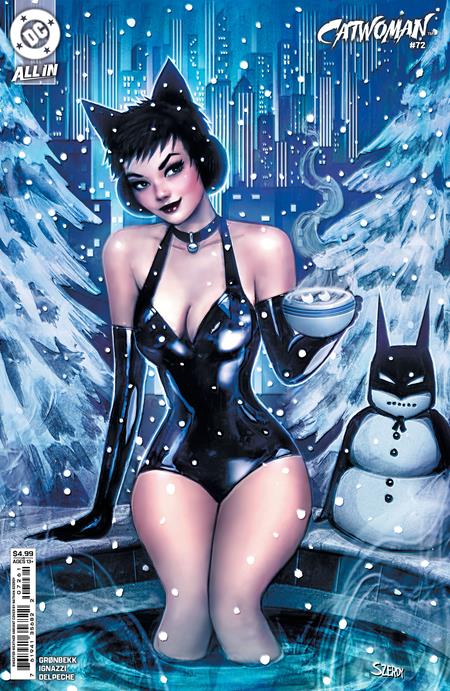 (New) CATWOMAN #72 CVR D NATHAN SZERDY SWEATER WEATHER CARD STOCK VAR