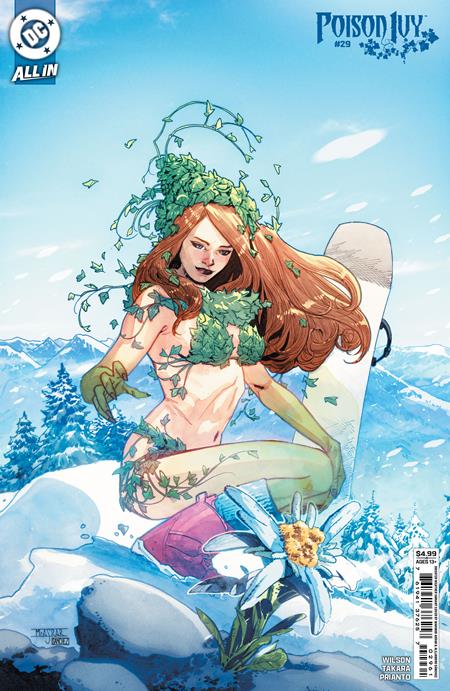 DC POISON IVY #29 CVR D MAHMUD ASRAR & ALEJANDRO SANCHEZ SWEATER WEATHER CARD STOCK VAR