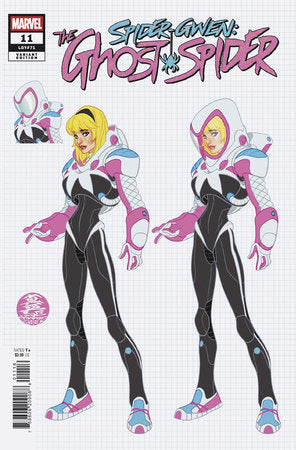 SPIDER-GWEN: THE GHOST-SPIDER #11 MARK BROOKS DESIGN VARIANT [1:10]