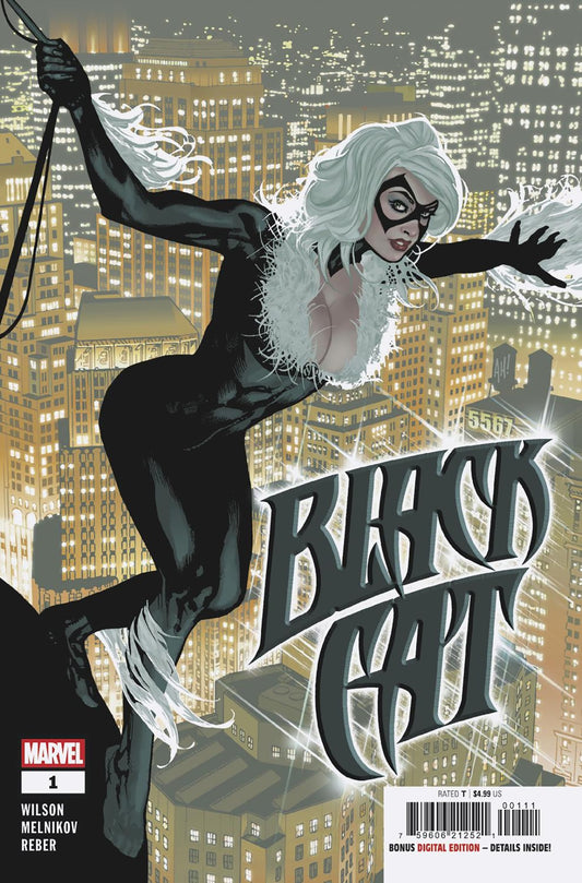 BLACK CAT #1 COVER A Adam Hughes