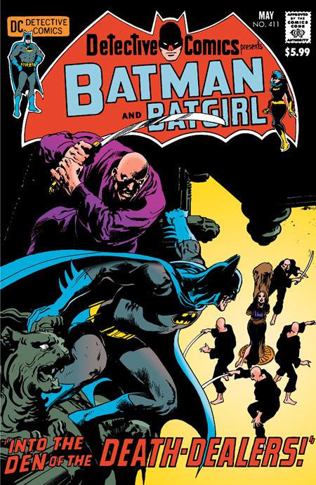 DC DETECTIVE COMICS #411 FACSIMILE EDITION CVR C NEAL ADAMS FOIL VAR