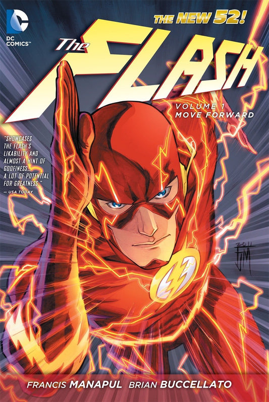 DC FLASH TRADE PAPERBACK VOL 01 MOVE FORWARD NEW 52