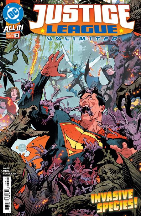 DC JUSTICE LEAGUE UNLIMITED #2 CVR A DAN MORA