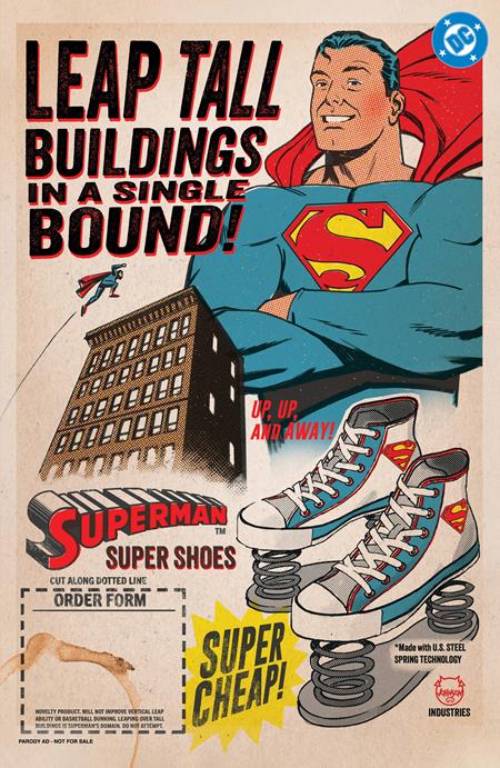 DC SUPERMAN #21 CVR C DAVE JOHNSON CARD STOCK VAR