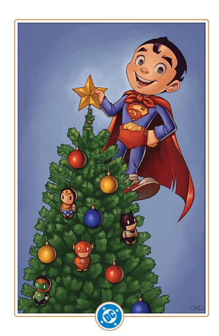 DC SUPERMAN #21 CVR E CHRISSIE ZULLO DC WINTER WONDERLAND CARD STOCK VAR
